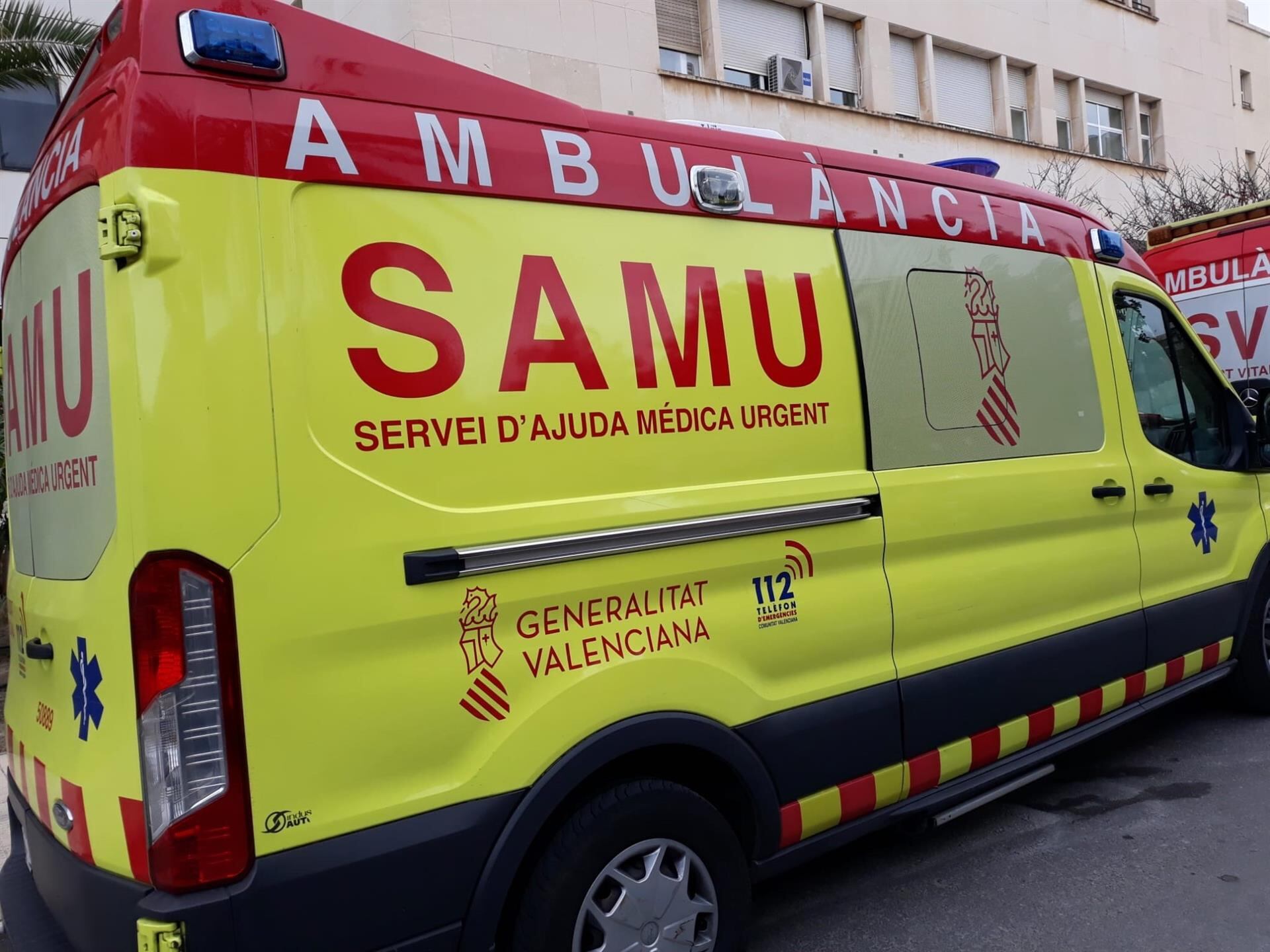 Ambulancia del Servicio de Ayuda Médica Urgente