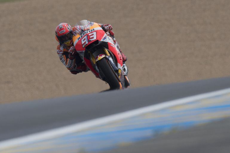 Márquez en Le Mans