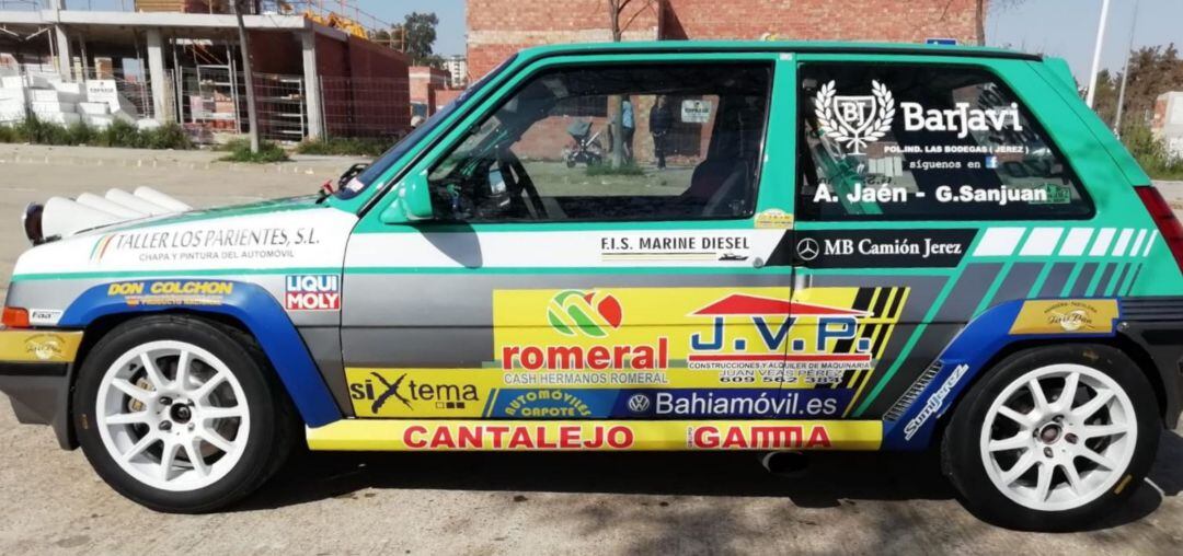 "Soplillo" el R-5 Turbo con el que volverá a correr Amador Jaén 