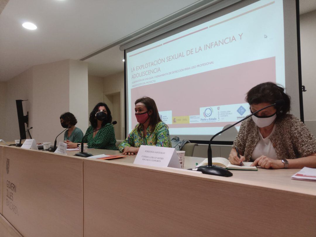 Presentación de la herramienta para detectar el riesgo de explotación sexual.