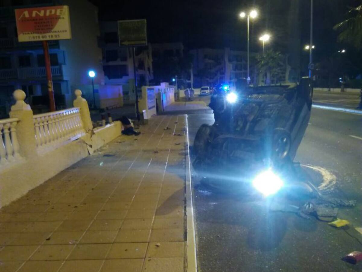 Fallece un hombre en accidente de tráfico en La Manga