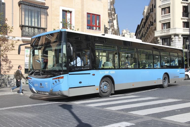 Un autobús de la EMT, en una foto de archivo.