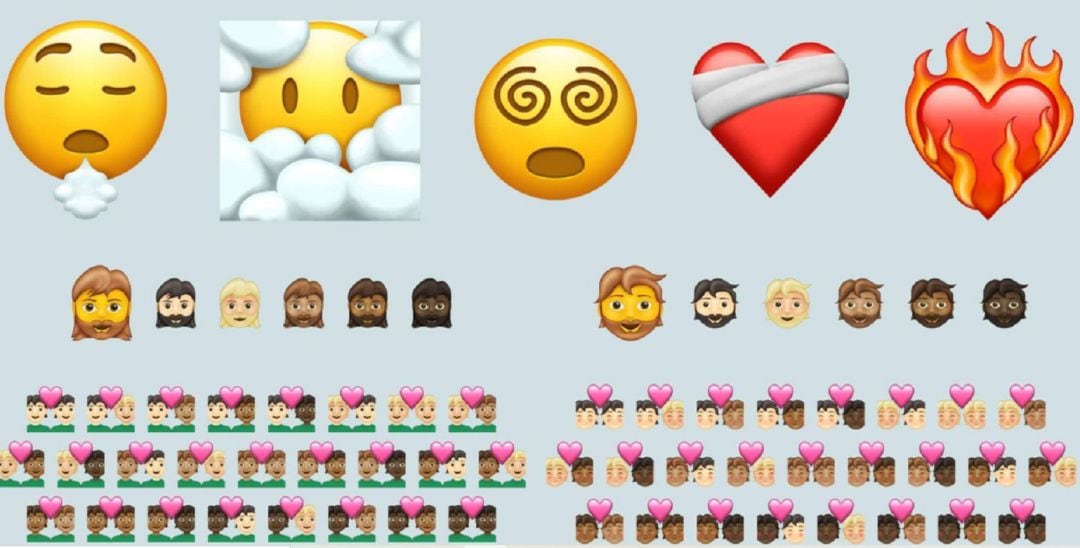 Estos son los nuevos emojis de cara a 2021.