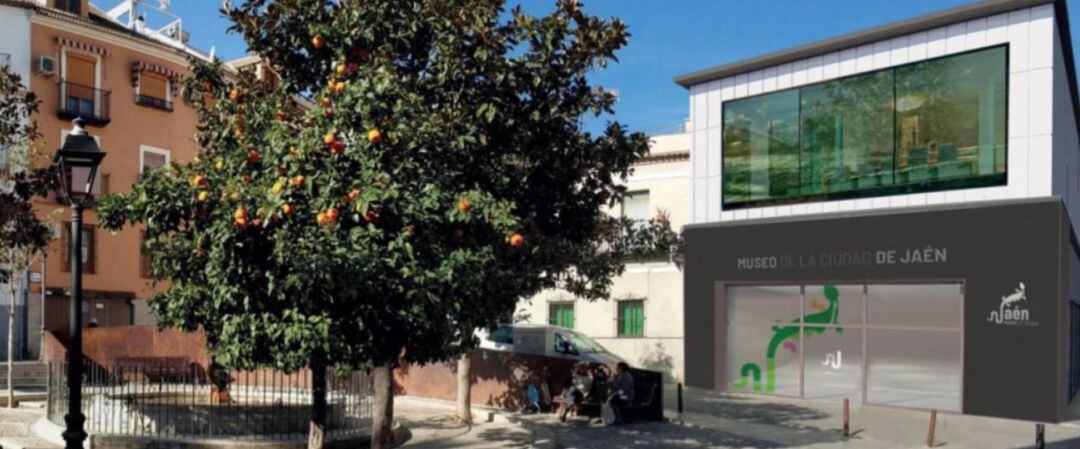 Recreación del Museo de la Ciudad de Jaén. 