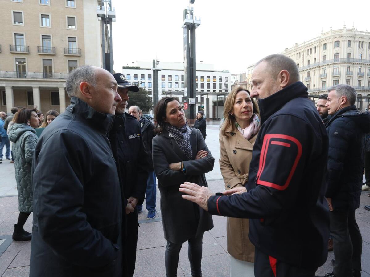 Zaragoza revisará qué edificios tienen fachadas como los que ardieron en Valencia