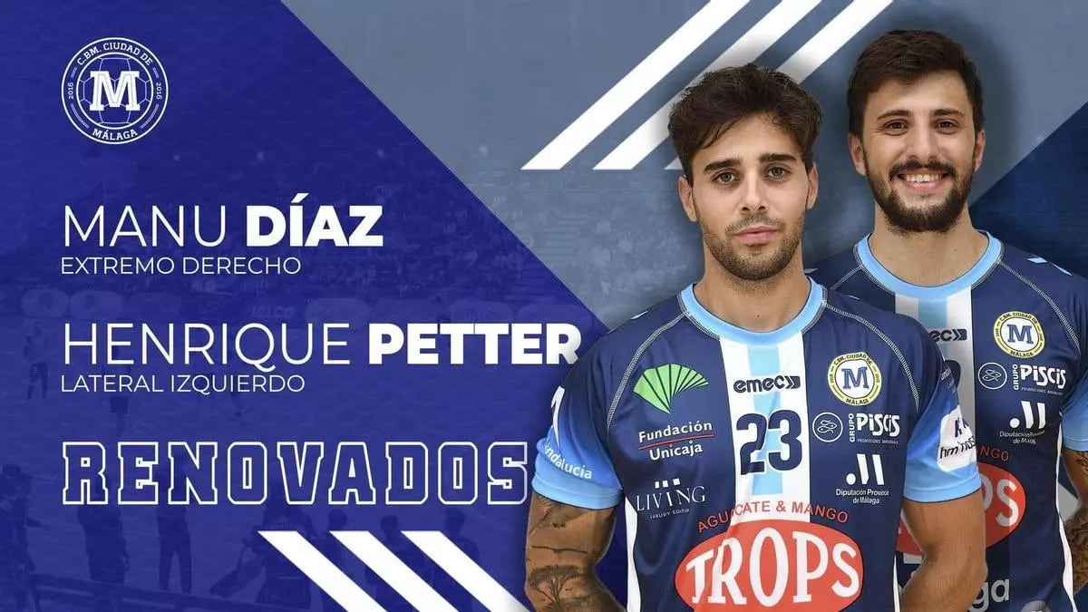 Manu Díaz y Henrique Petter renuevan con el Trops Málaga/ Trops