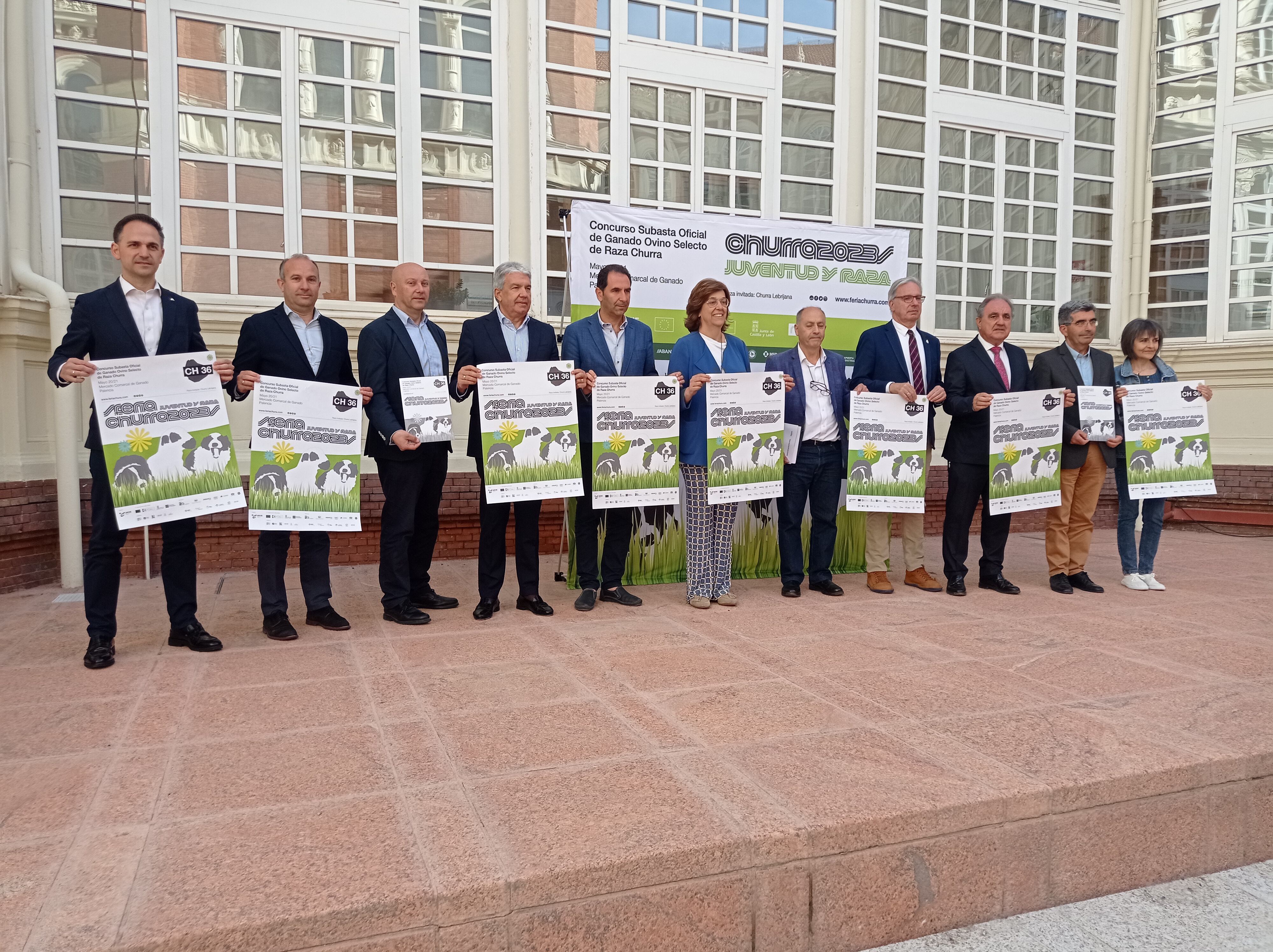 Presentación de la 36 edición de la feria de Raza Churra de Palencia que tendrá lugar los días 20 y 21 de mayo