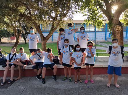 Nadadores del DKV Jerez de Natación