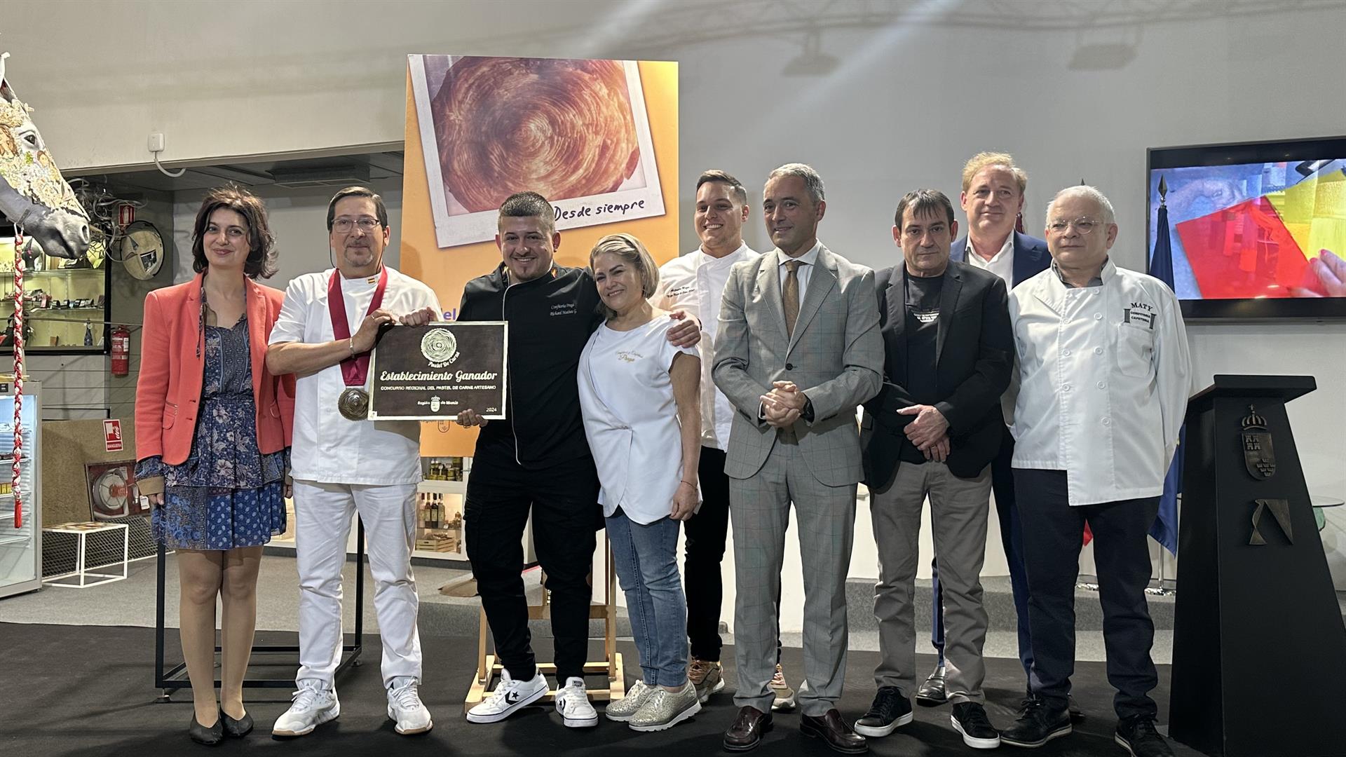 La confitería Praga, de Murcia, se lleva el premio al mejor pastel de carne artesano de 2024