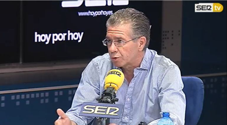 Francisco Granados en la entrevista de este jueves en &#039;Hoy por hoy&#039; con Pepa Bueno.