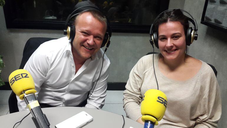 David Padró y Leire López de Etxezarreta, de Poblenou Bidaiak