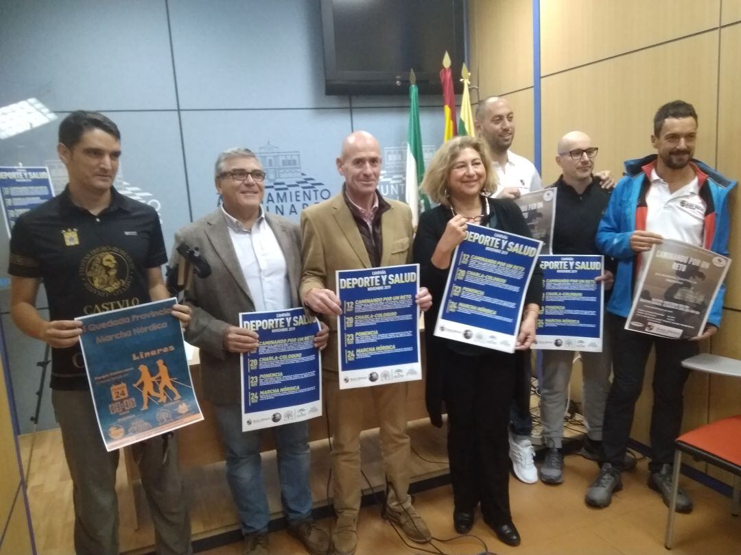 Presentación de la Campaña Deporte y Salud organizada por el Ayuntamiento con la colaboración de diferentes entidades.