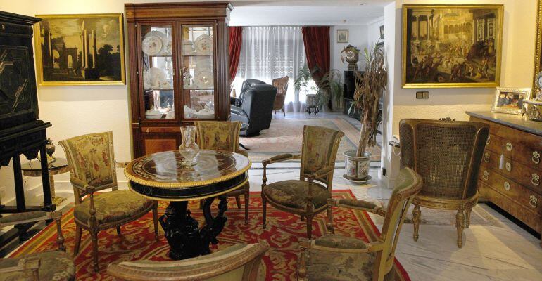 Interior de la vivienda legada al ayuntamiento de Alcobendas por un vecino