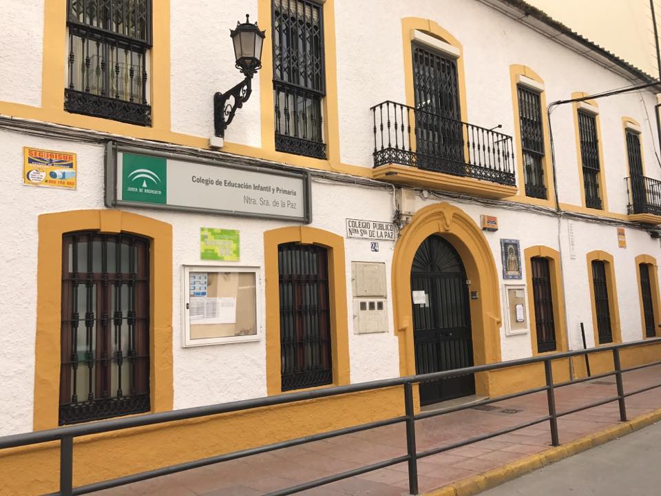 Fachada colegio Virgen de la Paz de Ronda