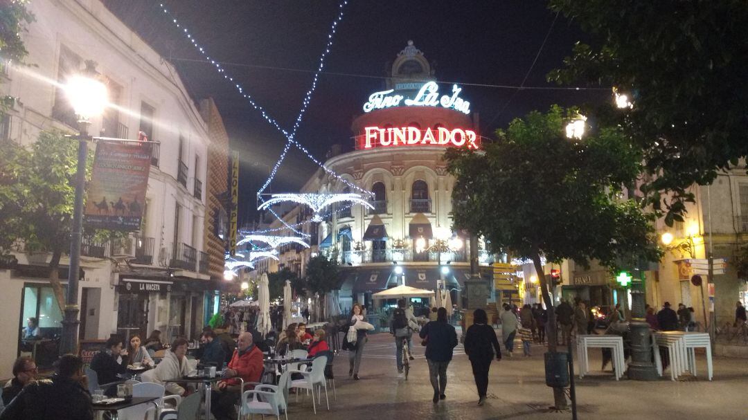 Calle Larga en Navidad