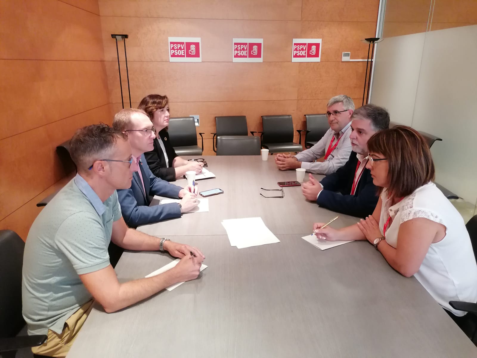 Reunión en Les Corts