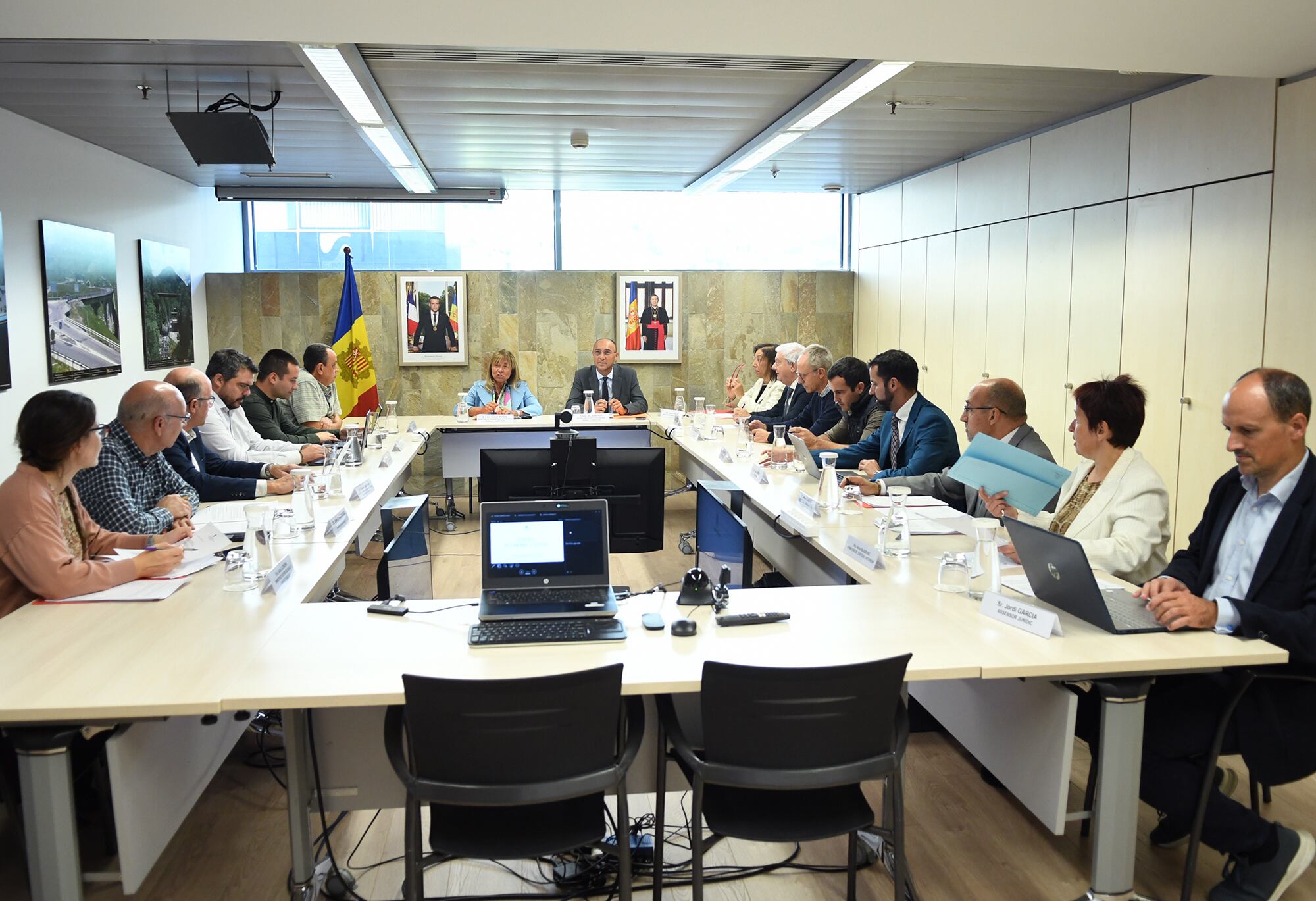 Reunió del Consell Econòmic i Social celebrada aquest dimarts
