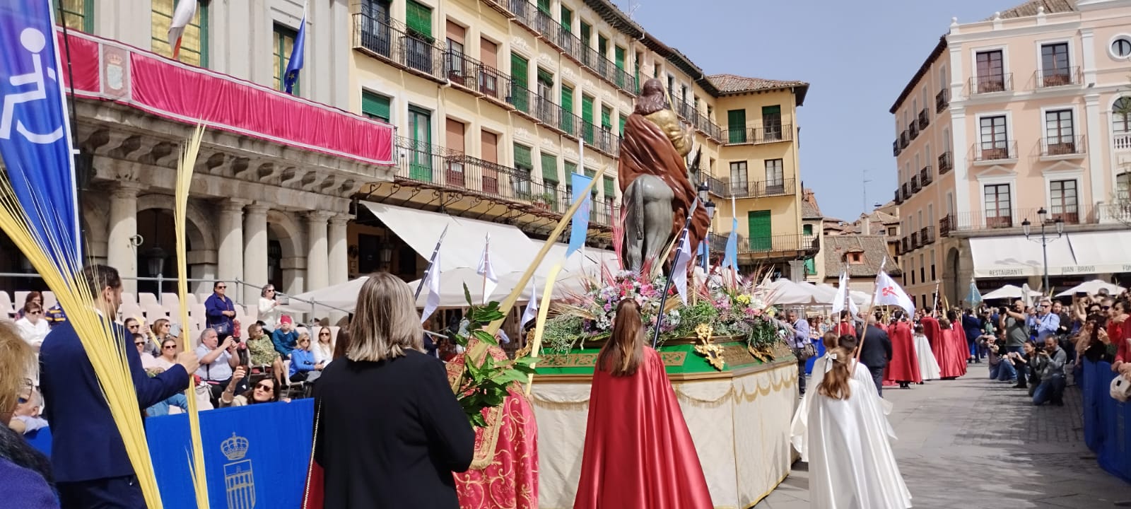 Procesión de la &quot;borriquilla&quot; en Segovia 2024