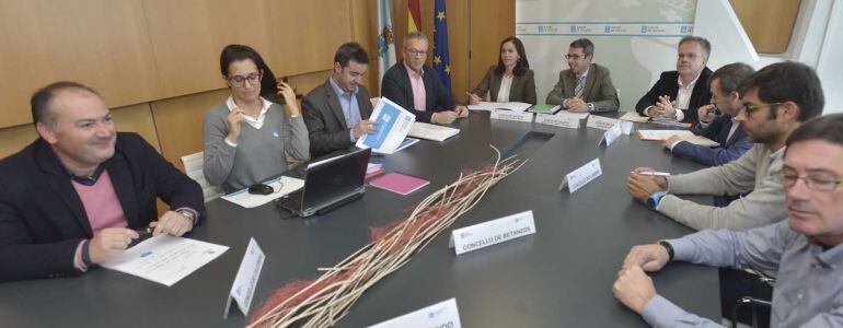 Reunión de la Xunta con ayuntamientos de la comarca de A Coruña