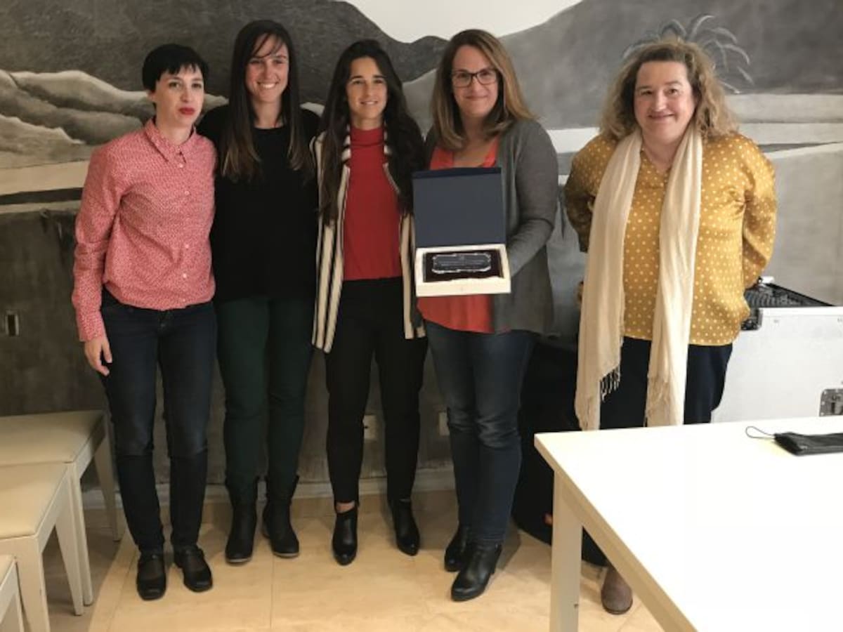 El Sporting femenino recibe el premio Menorca por la Igualdad