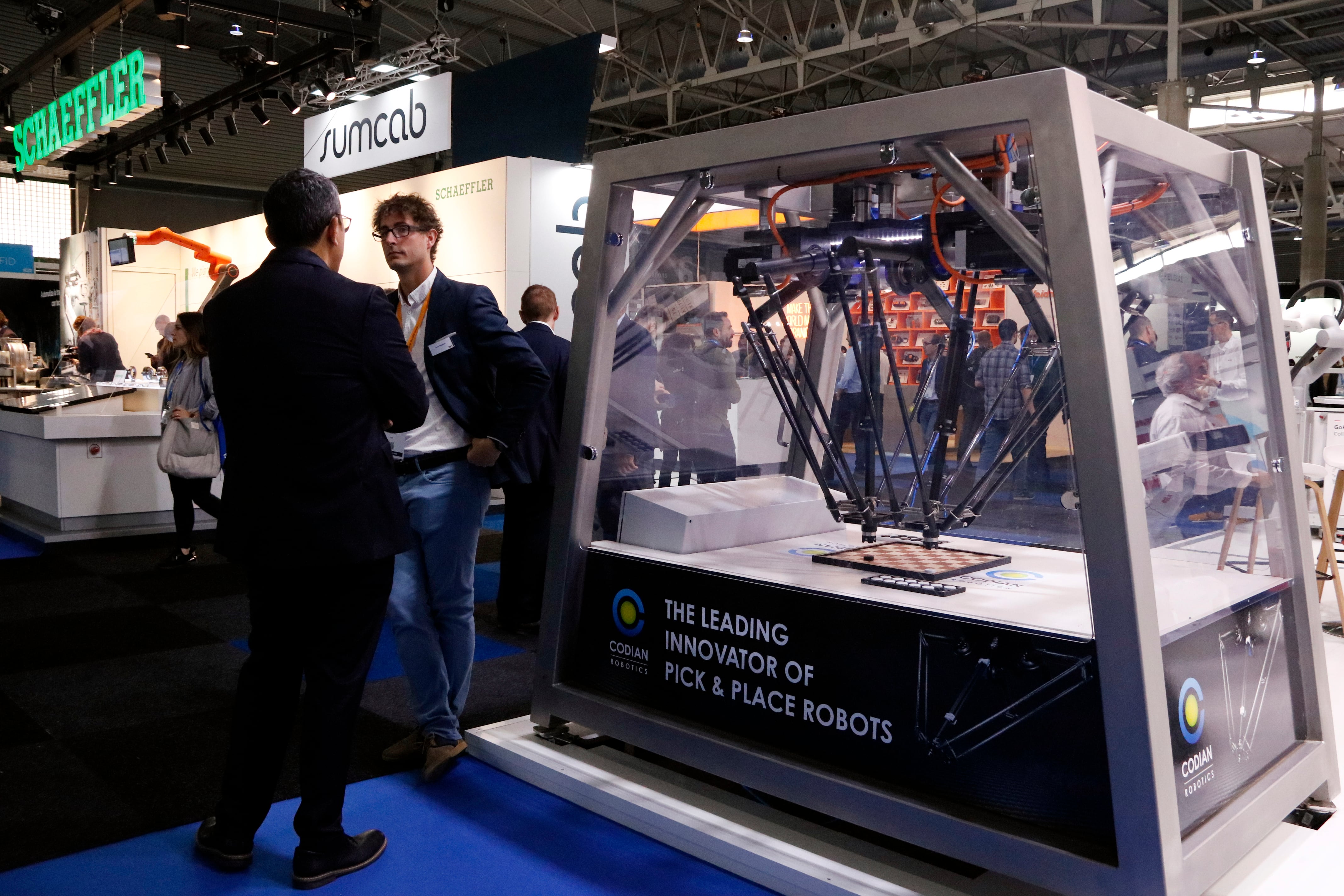 L'automatització i la robòtica industrial són les grans protagonistes del saló Advanced Factories - Autor: Aina Martí / ACN