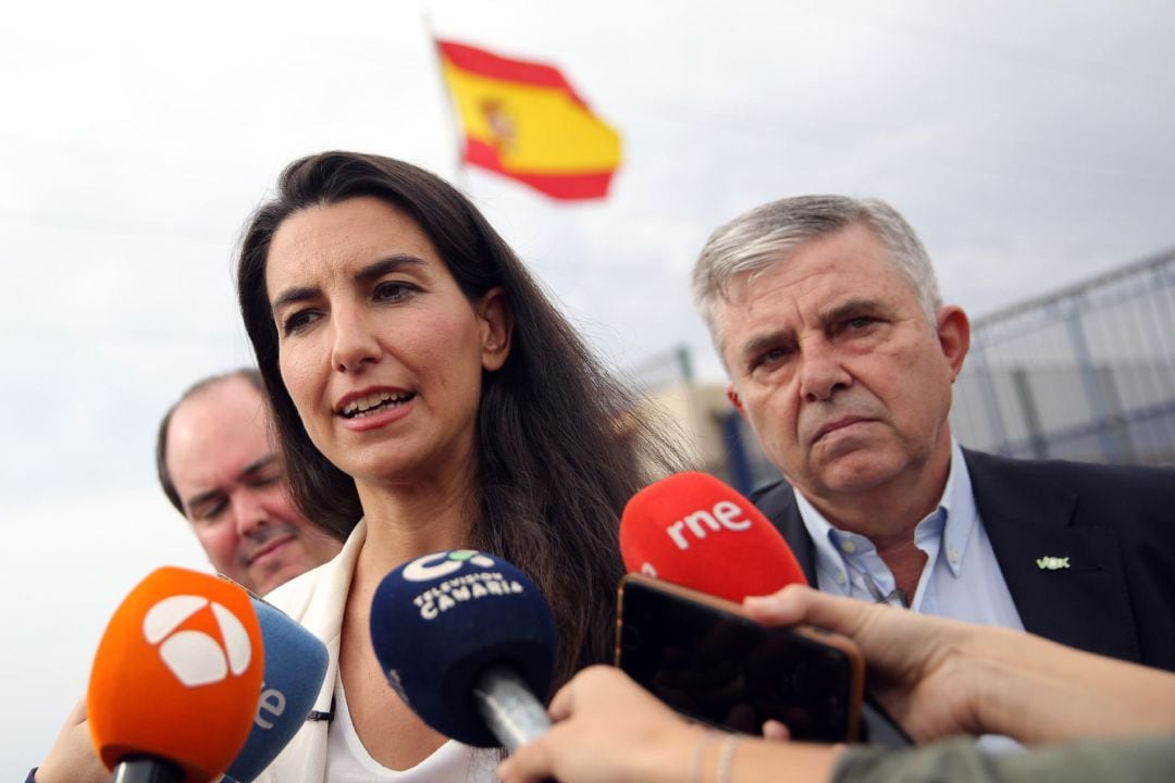 La presidenta del Vox en Madrid, Rocío Monasterio,en una foto de archivo