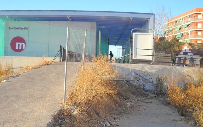 Problemas de acceso a la estación de Benimàmet