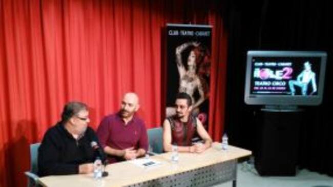 Momento de la presentación de The Hole 2 en el Teatro Circo