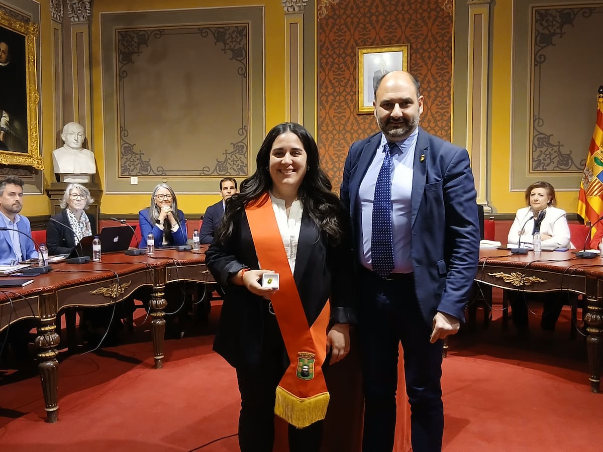 Elena Olivera, nueva concejal del Ayuntamiento de Barbastro