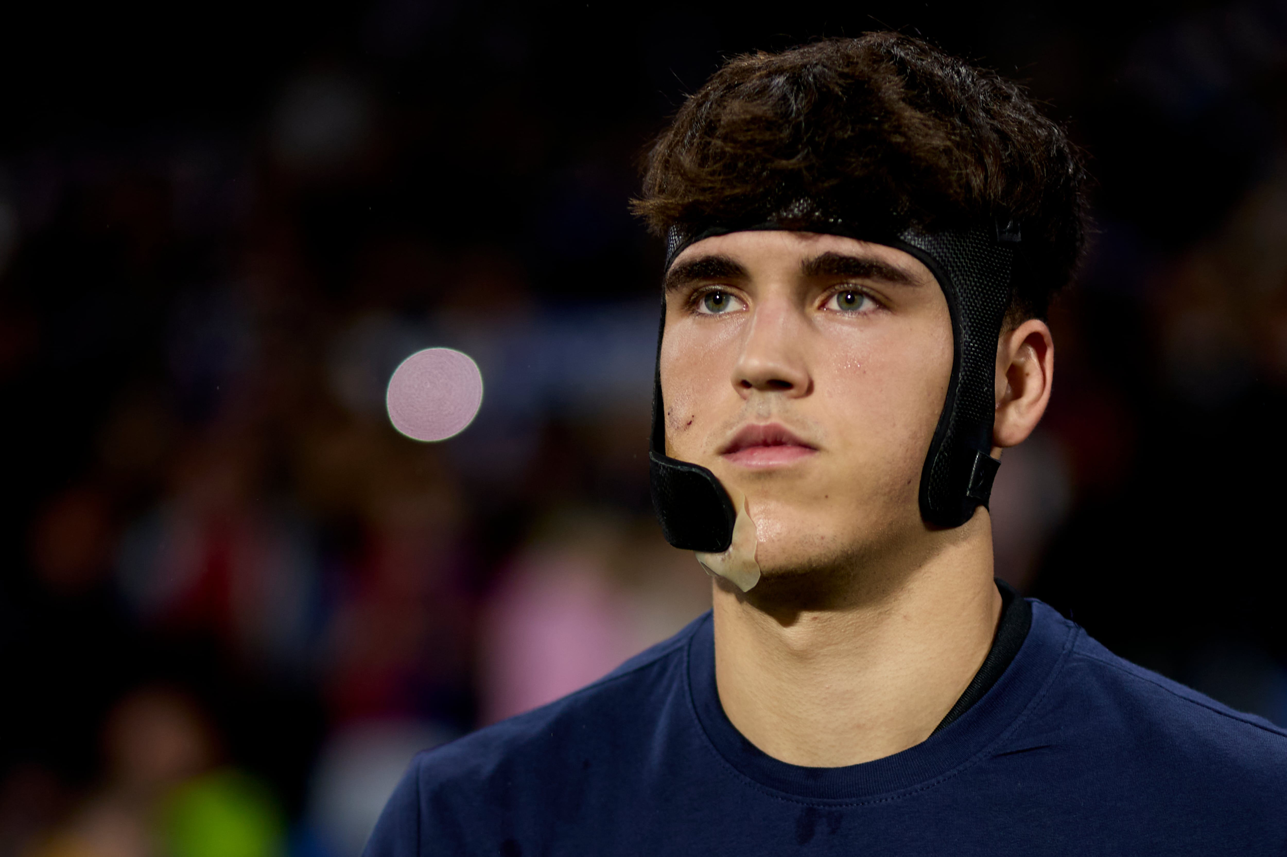 Pau Cubarsí, durante el Real Sociedad-FC Barcelona de noviembre de 2024