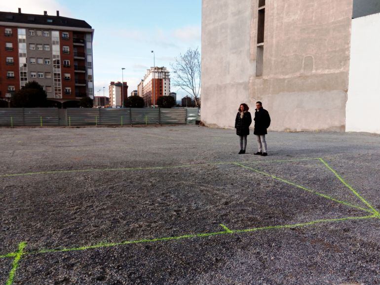 Aparcamiento del solar del cuartel