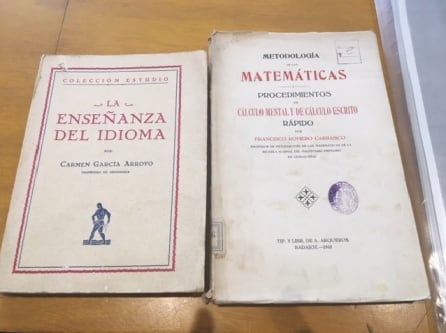 Libro de Francisco Romero Carrasco para enseñar a sus alumnos.