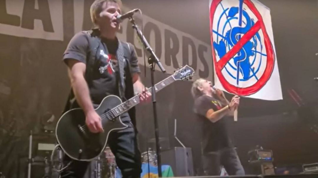 Imagen del concierto de La Polla Records en Vitoria