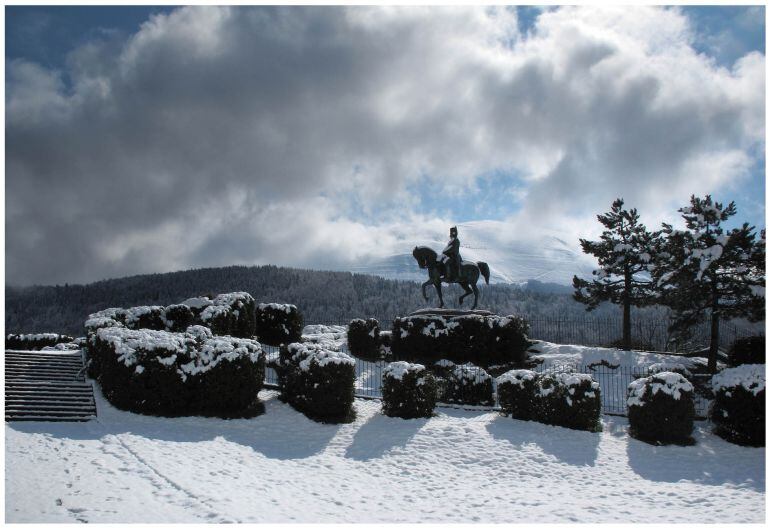 Estatua de Napoleón en Laffrey, Francia