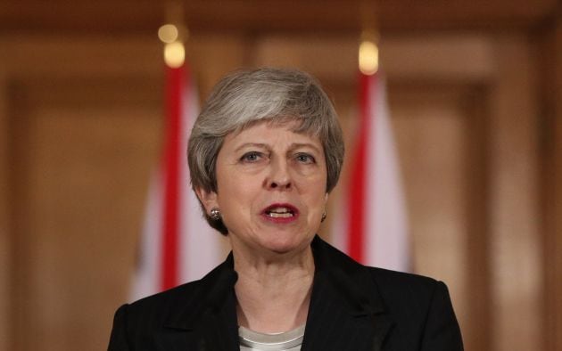 La primera ministra británica, Theresa May.