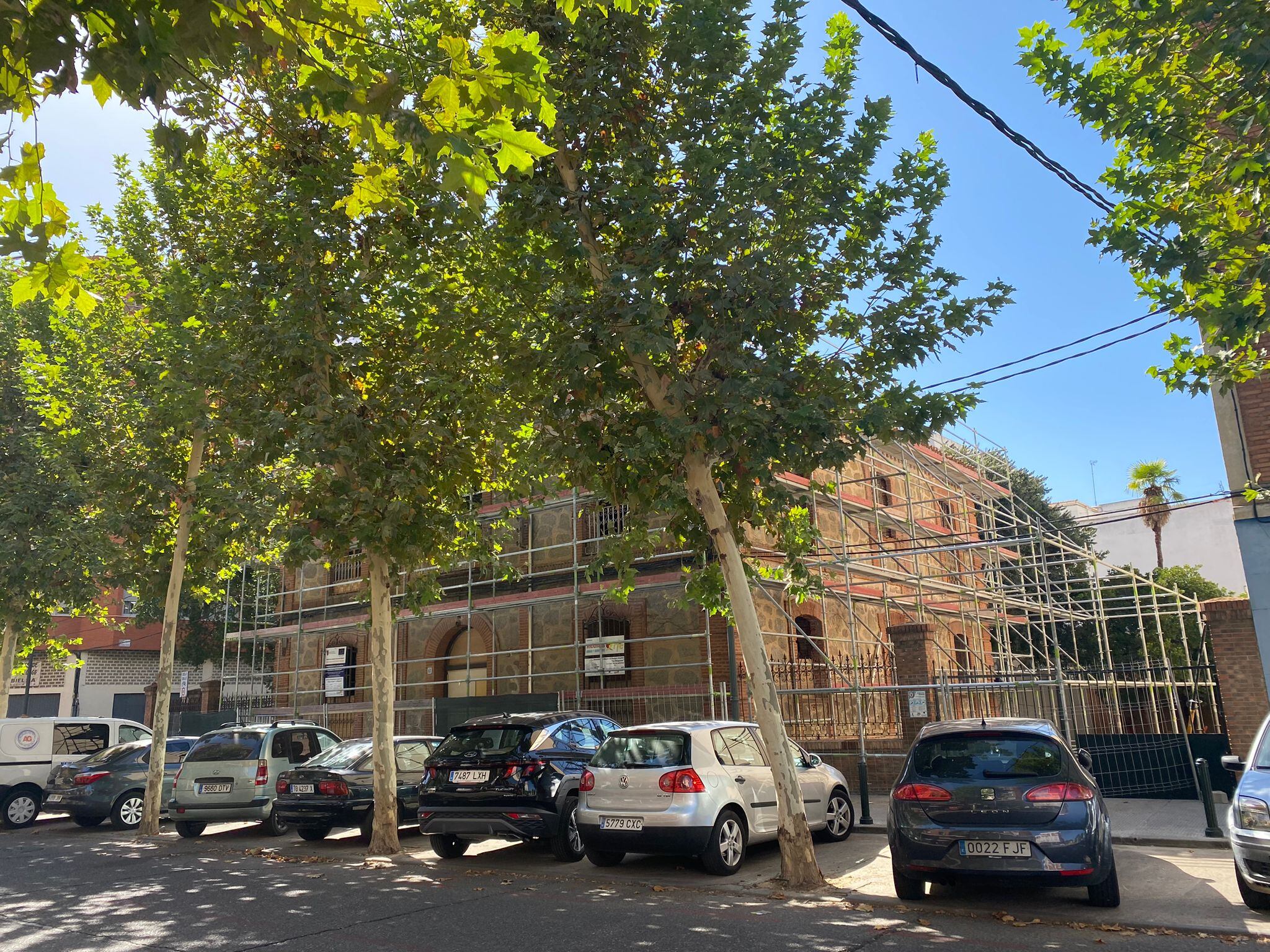 El antiguo hospital se sitúa en Paseo de la Estación