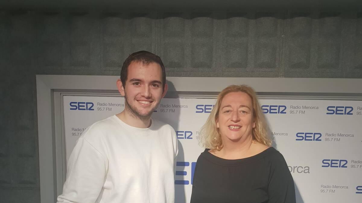 Begoña Mercadal a Illencs, amb Jose Rada