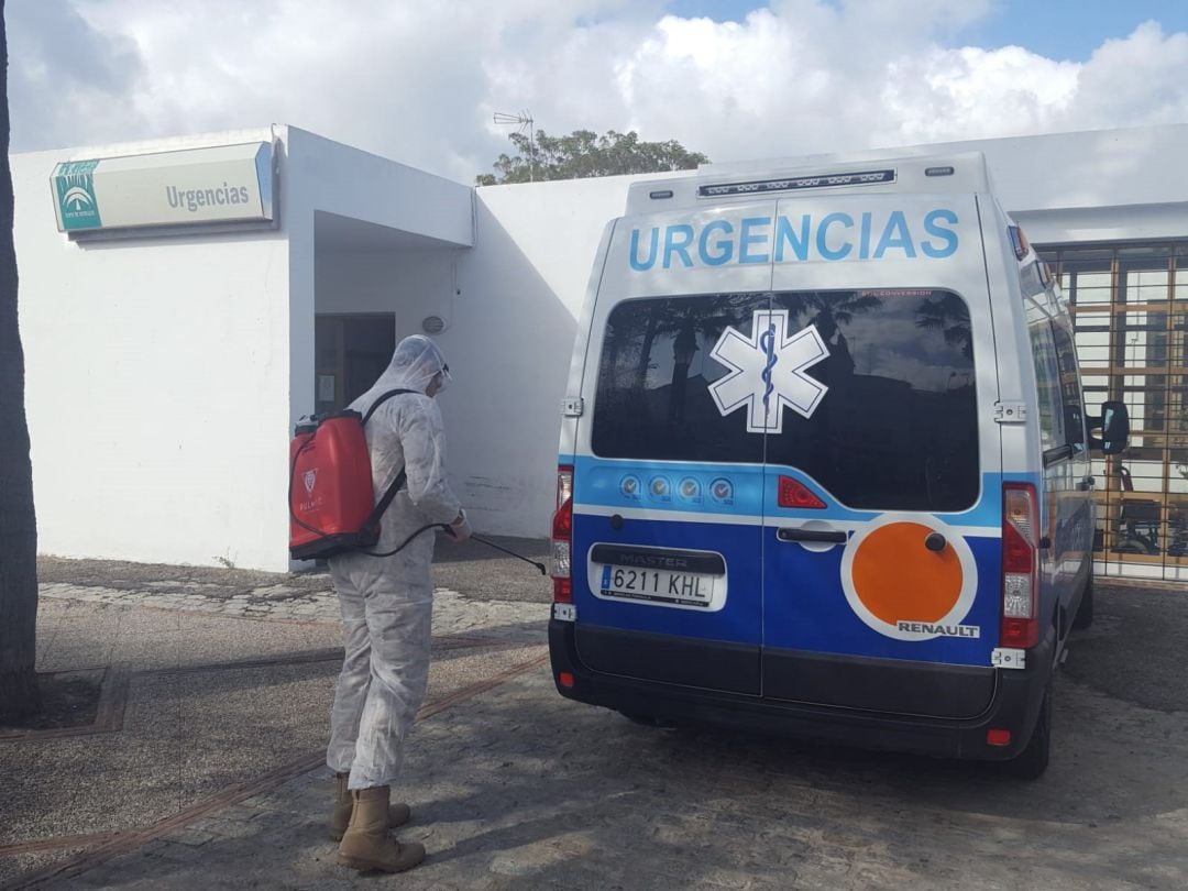 Entrada de Urgencias en Jerez