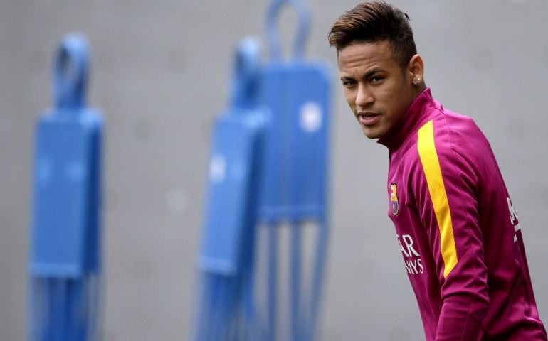 El delantero brasileño del Barcelona Neymar Jr.