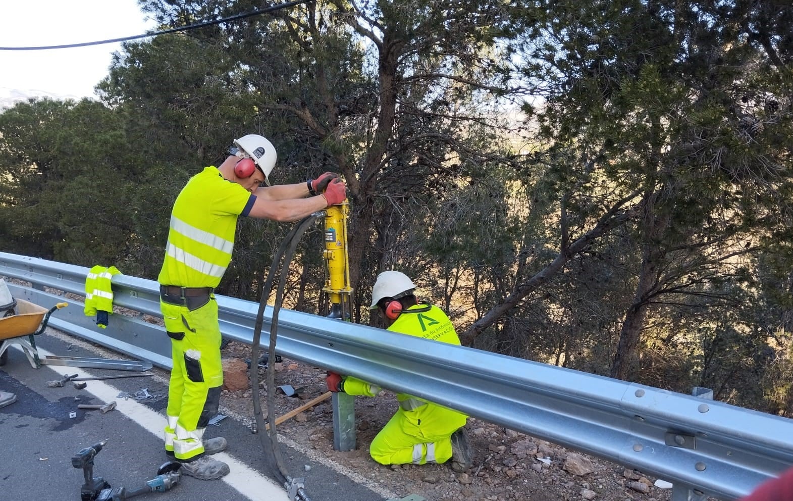 Conservación de las carreteras de Granada