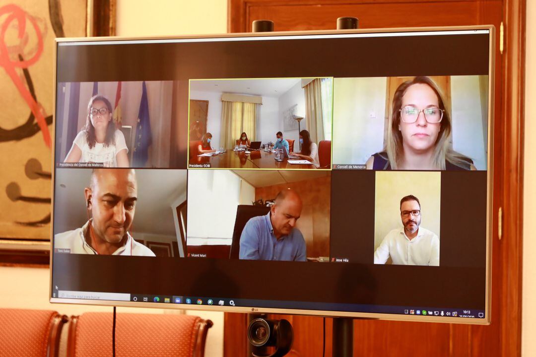 Imagen de la reunión celebrada este miércoles