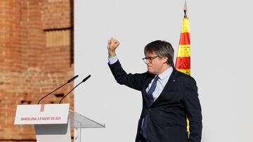 Puigdemont, en su regreso a Cataluña: "Un país que tiene una ley de amnistía y que no amnistía, tiene un problema de naturaleza democrática"