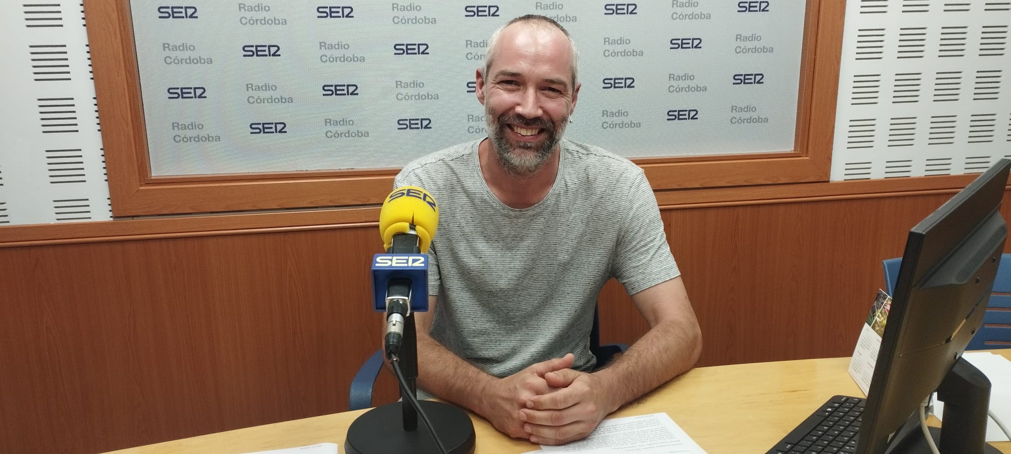 Manu Ríos, educador social y coordinador de la Comisión de Prevención del Abandono escolar de Poniente Norte, en Córdoba.