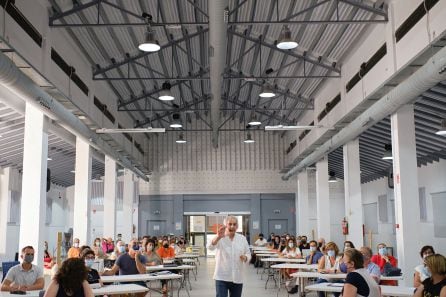 La Sala Àgora fue el espléndido y espacioso escenario para esta cita