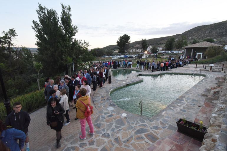 Inauguración de Los Baños de La Malaha (Granada)