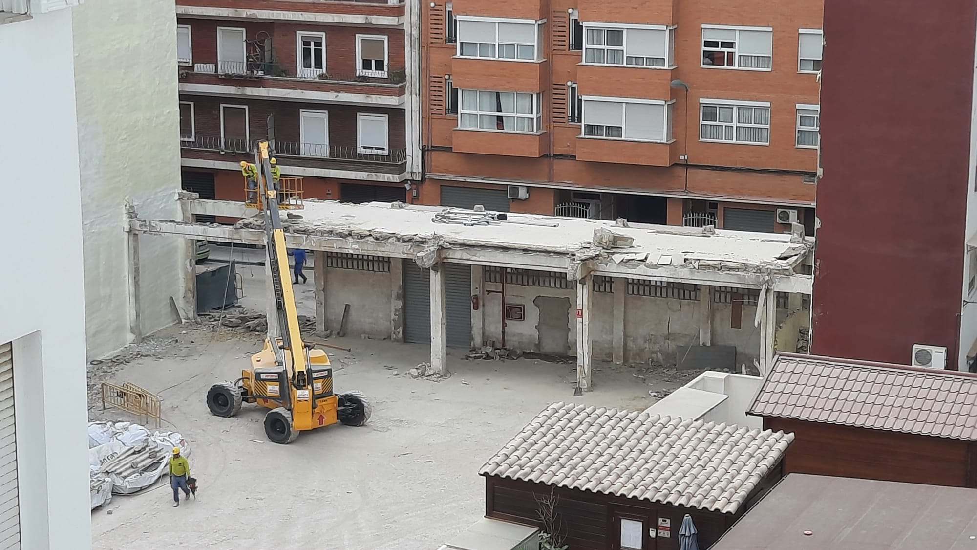 Imagen de uno de los proyectos de macrohotel que están previstos en los barrios de La Saïdia y Sant Antoni de València.