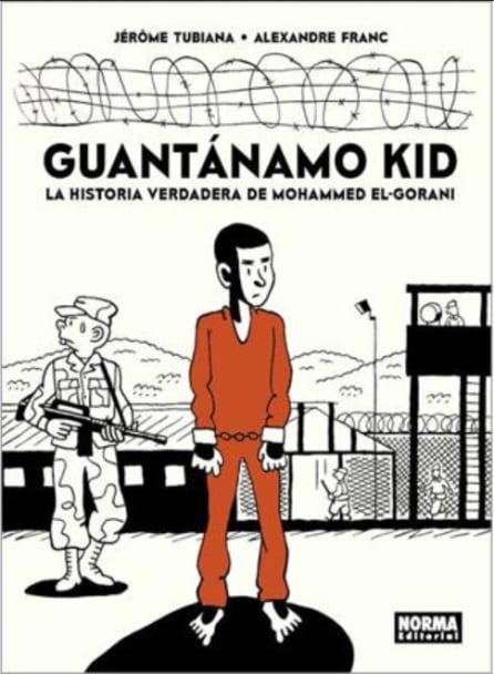 Portada de la novela gráfica sobre la vida de Mohammed El-Gorani