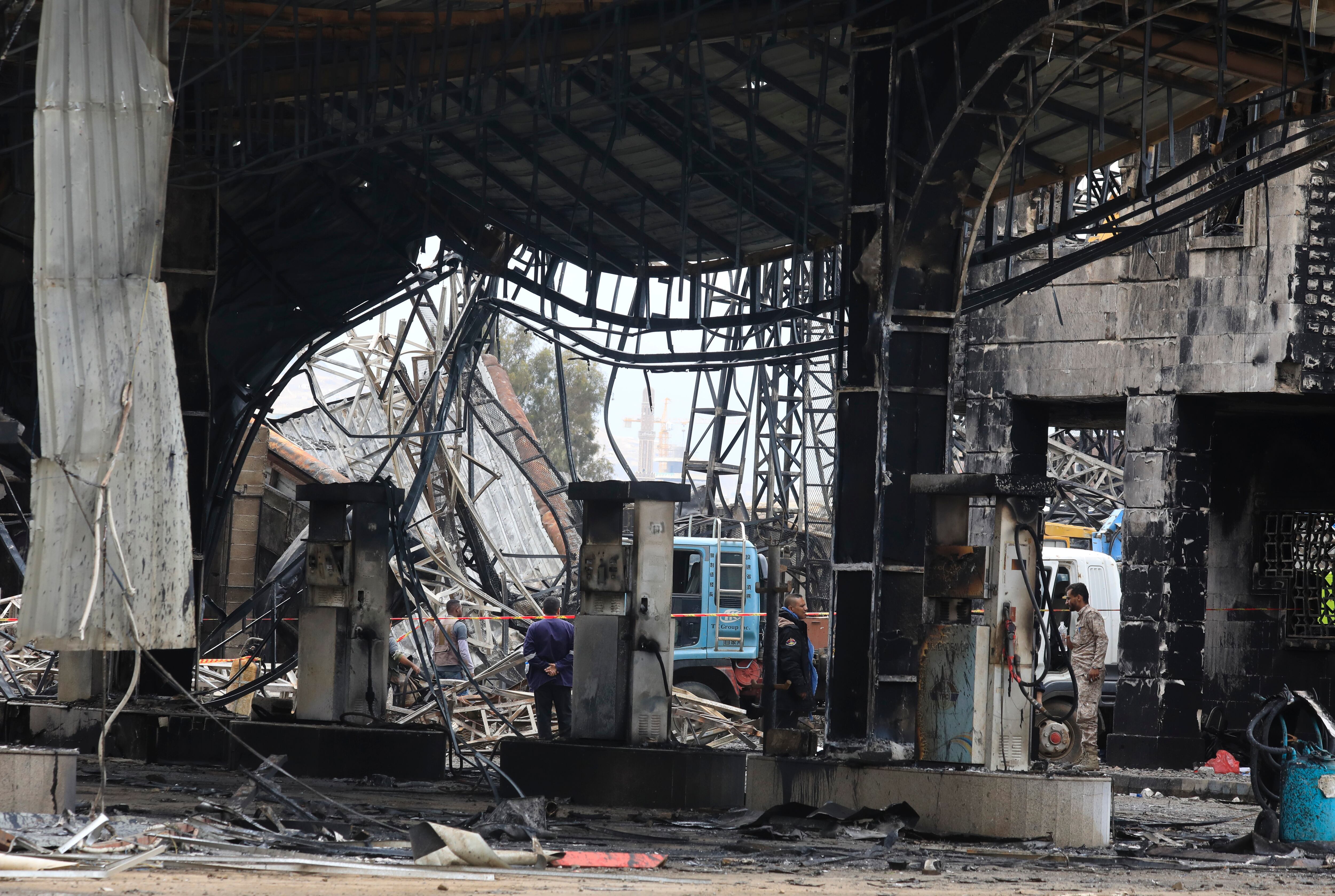 Bombardeo de Israel en Sana