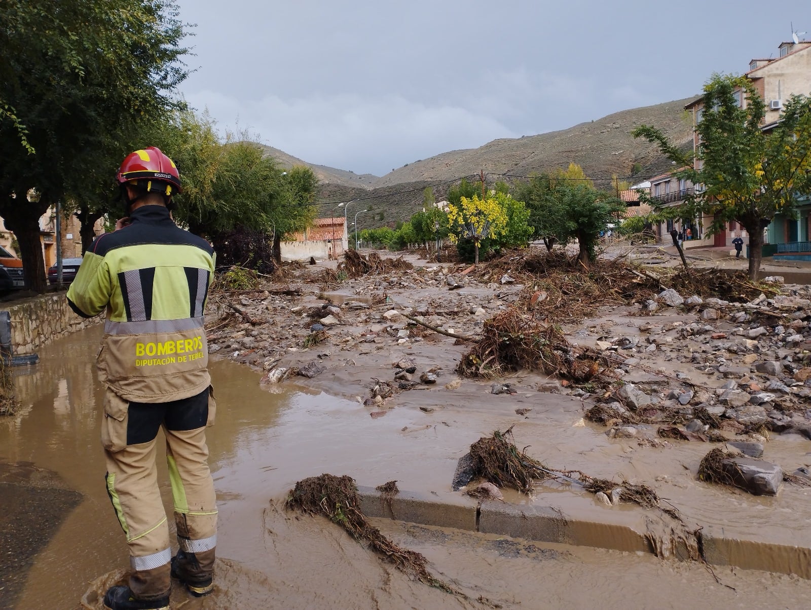 Uno de los municipios más afectado fue Montalbán