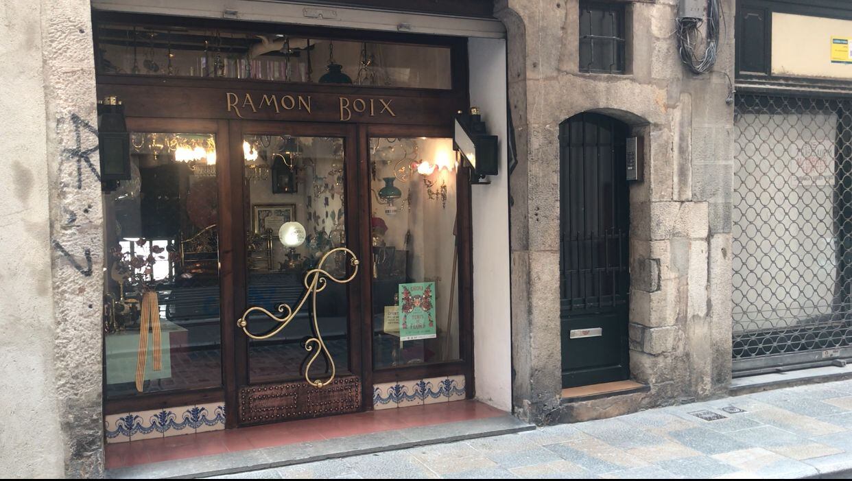 La botiga Ramon Boix, al carrer Ballesteries